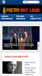 Mobile Screenshot of poetryoutloud.org